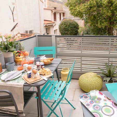 Suite Oisivete Avec Terrasse Vue Sur Patio Et Clim Montpellier Luaran gambar